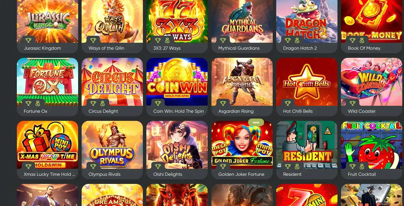 Крупный джекпот в игровом автомате казино Буст